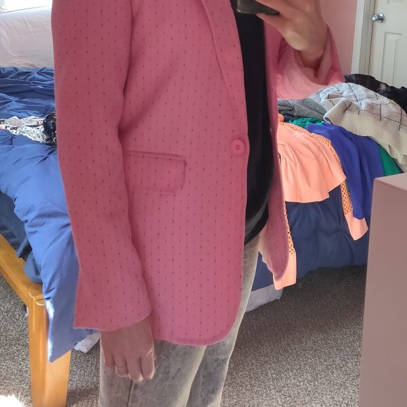 Catherine Malandrino Cool pink blazer - Picture 3 of 6